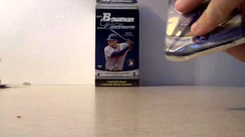 2011 Bowman Platinum Baseball Retail Blaster Box