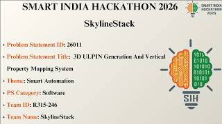 3D ULPIN Generation and vertical Property Mapping System  by SkylineStack || Bhusphere