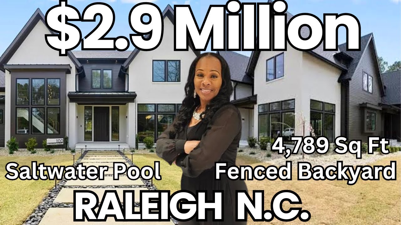 $2.9 Million | Empty House Tour | North Hills | Luxury New Construction| Raleigh NC |