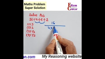 Missing Numbers maths Tricks, simplification in maths, maths simplification #shorts @EXAMCRACKER4ALL