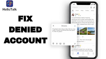 Hoe u een geweigerd account in de Hello Talk-app kunt oplossen | Definitieve oplossing