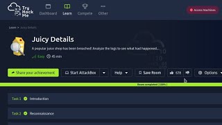 Juicy Details Walkthrough - THM Blue Wealth