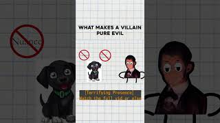 A Pure Evil Villain Needs a SIMPLE MOTIVATION #cartoon #pureevil #videoessay #villain #villains