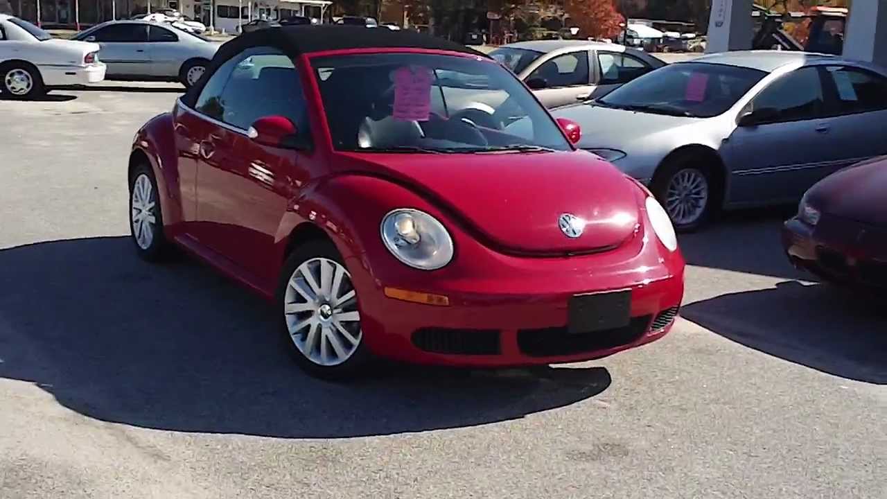 2008 VW Beetle Convertible Pay Day Auto Sales used cars Sumter, SC