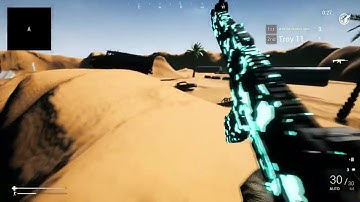 UE4 - FPS MP - Tease map and gameplay