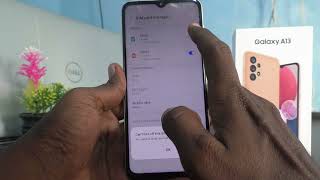 How to use SIM card manager in Samsung Galaxy A13 screenshot 2