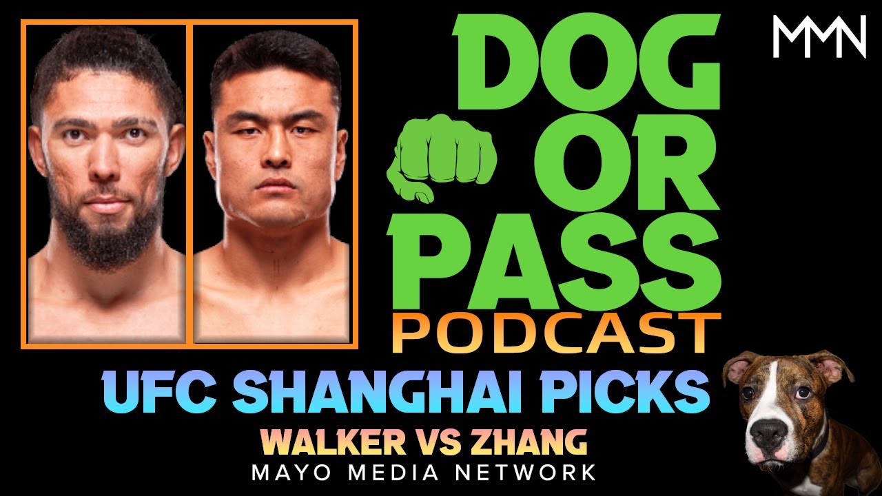 UFC Shanghai Picks, Fight Previews | Johnny Walker vs Zhang Mingyang Bets, Predictions, Props!