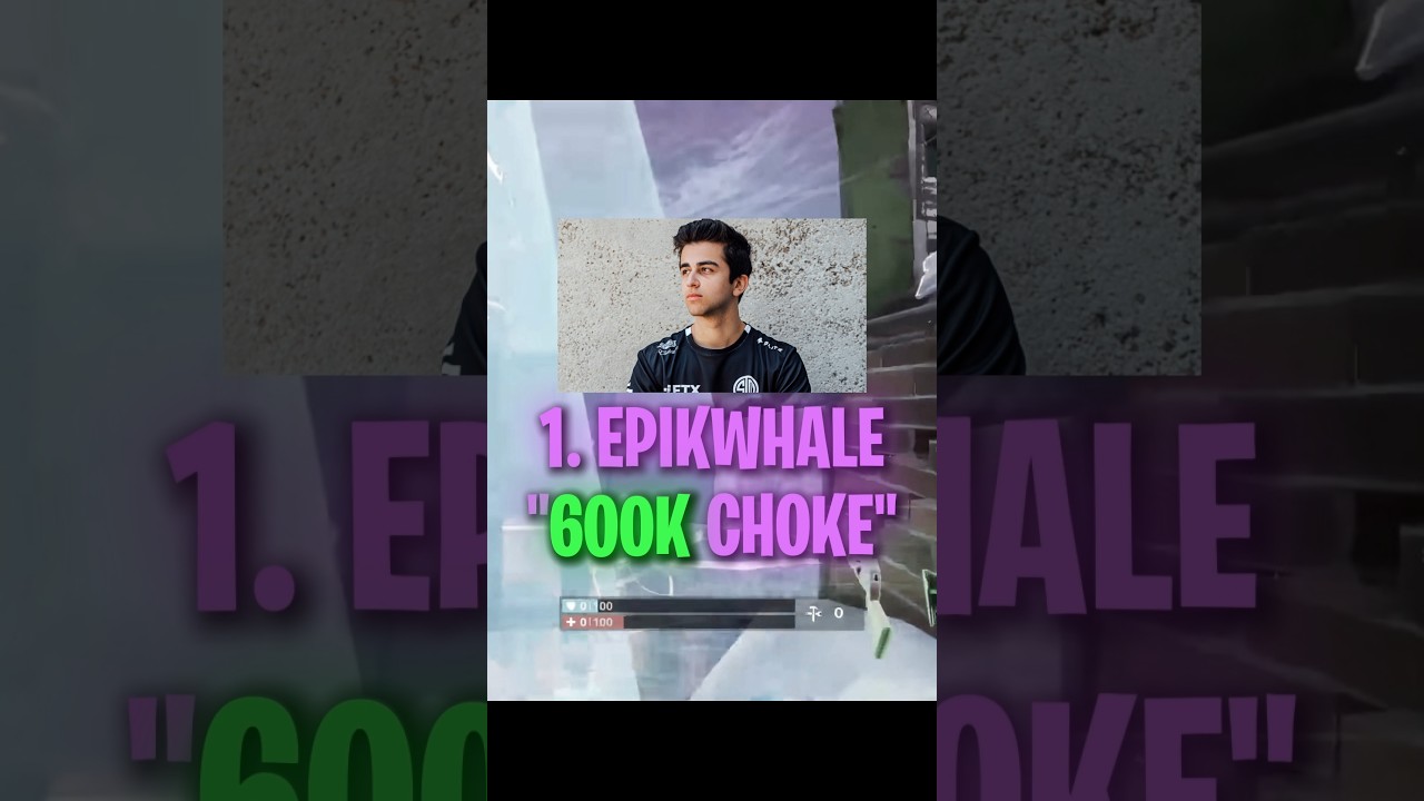 Worst Chokes in Fortnite History | 