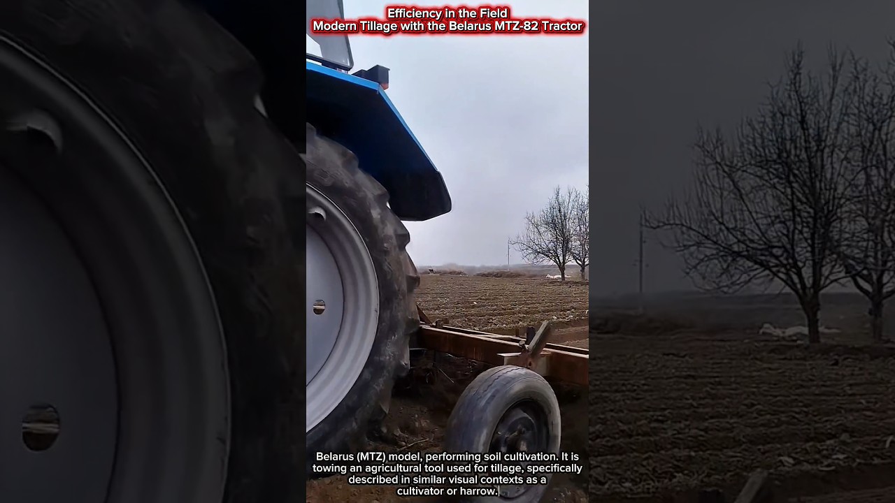 Efficiency in the Field | Modern Tillage with the Belarus MTZ-82 Tractor