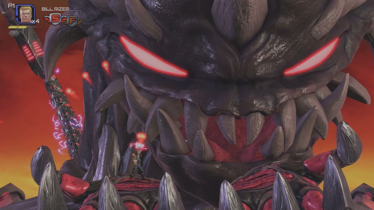 Contra: Operation Galuga final boss