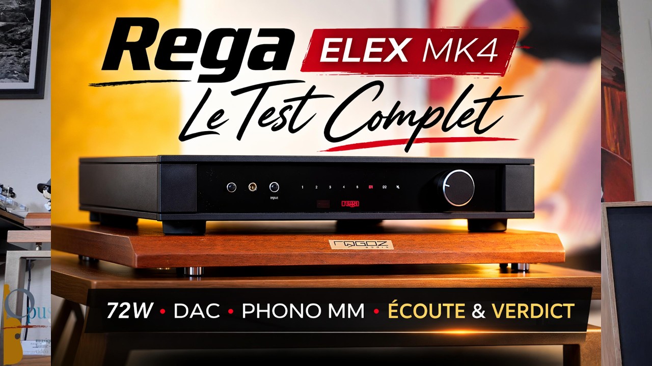 Rega Elex MK4 – 72W de pure musicalité ? Notre verdict après plusieurs mois d’écoute