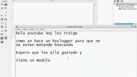 HACER un keylogger en visual basic 6.0