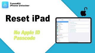 How to Factory Reset iPad without Apple ID 2023✅No Computer/Apple ID Password/iTunes
