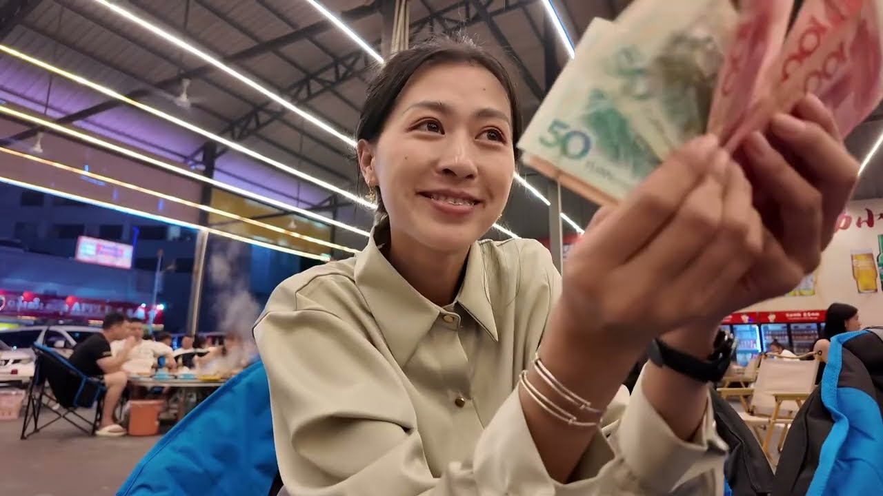 กินบุฟเฟ่ต์ซีฟู้ดเมืองลาคนล่ะ 69 ¥ ของกินก็อร่อยสาวก็สวย￼ๆ