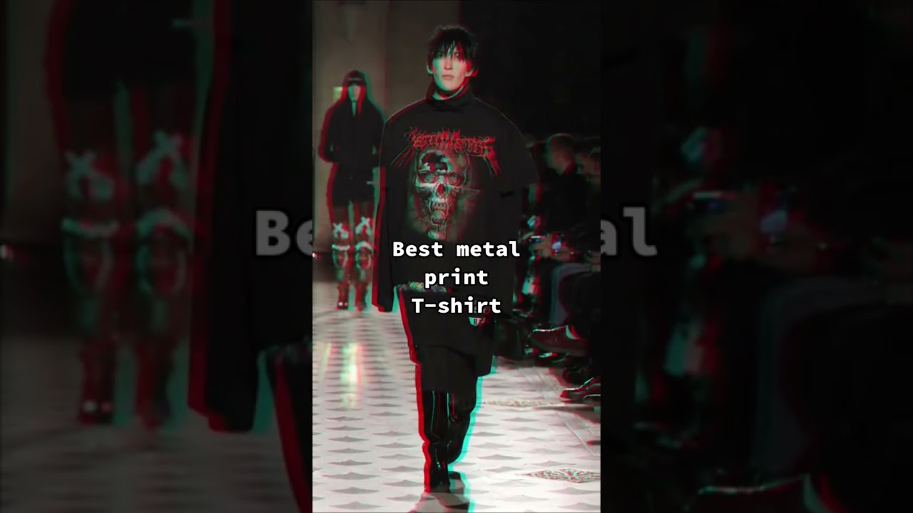 Best metal print T-shirt