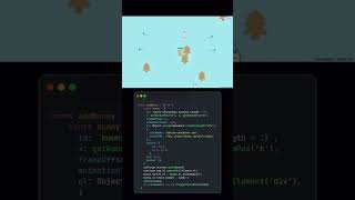 Hug Bunny Game Animation Using HTML CSS And JS