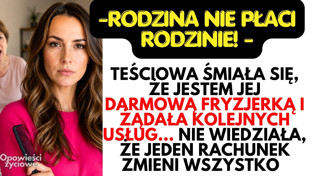 Weszła do mojego salonu pełnego klientek, postawiła torby z farbą i powiedziała: „Dla rodziny zawsze znajdzie się termin”. A kiedy odmówiłam, zaczęła krzyczeć przy wszystkich, że jestem...