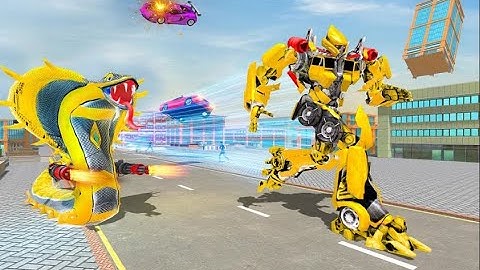 New US Police Cobra Transform | Rescue City Cobra Robot Android GamePlay | By Game Crazy