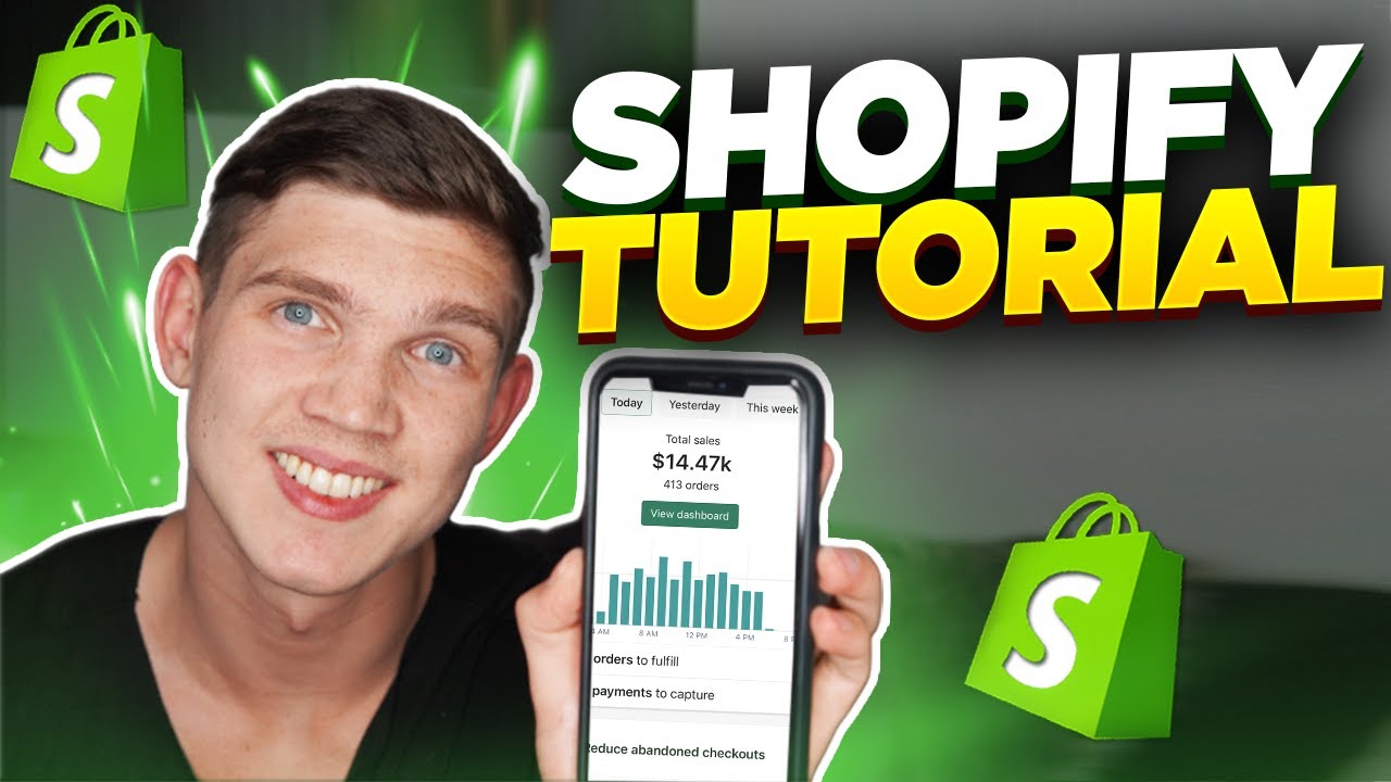 How To Create A Shopify Dropshipping Strore Full Tutorial - YouTube