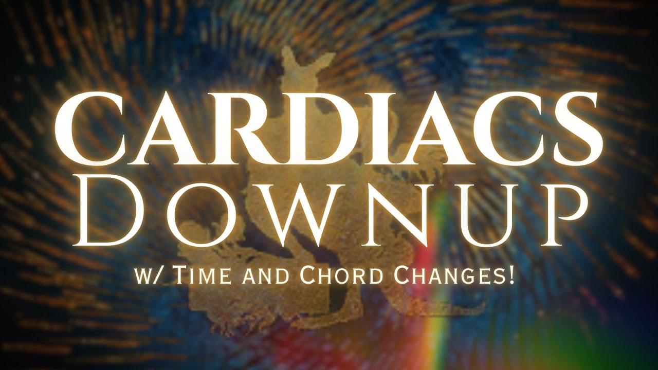 DOWNUP - CARDIACS - w/ Chord and Time Signature Changes