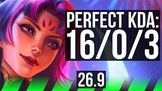 DIANA vs GRAVES (JGL) | Perfect KDA: 16/0/3 | EUW Master | 26.9