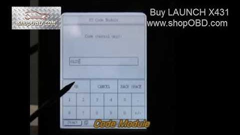 Launch X431 Master + GX3 Demo - Function Overview