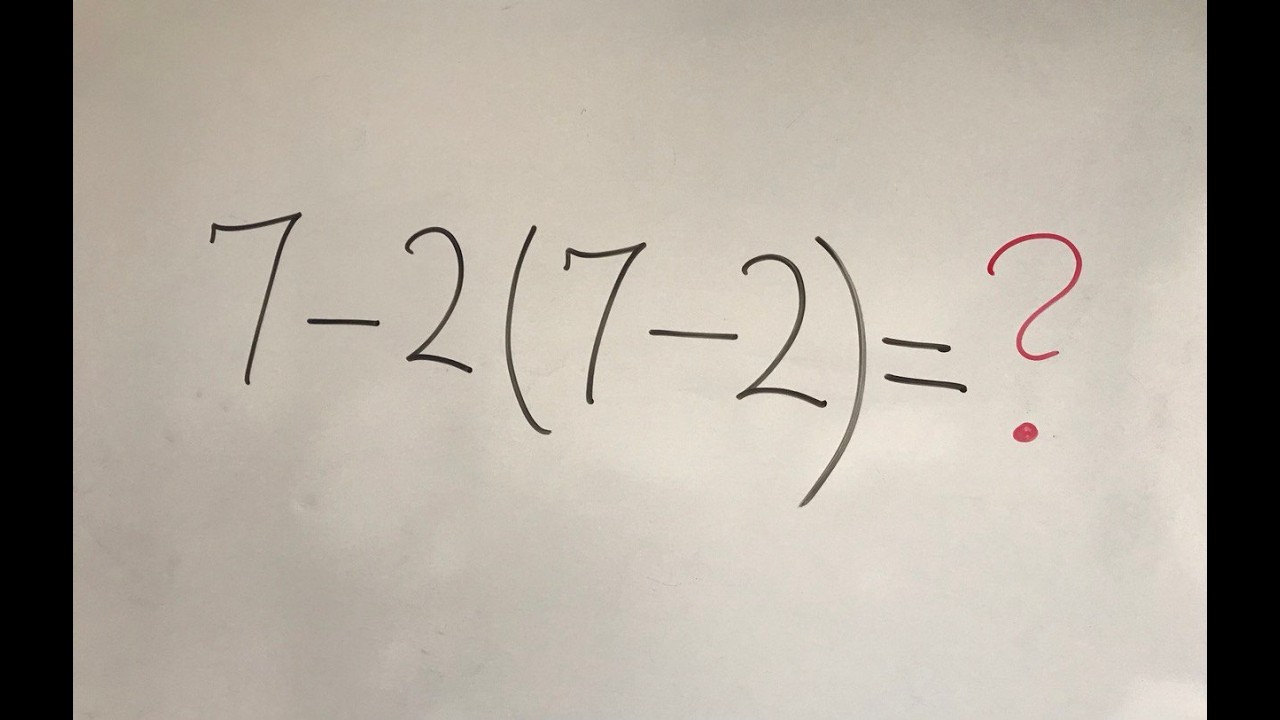 Most People Get This Math Question Wrong!