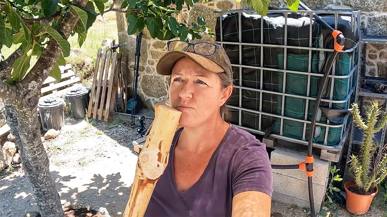 BUILDING WITH CHAINSAWS - The Compost Loo Project Continues - OFF GRID ...