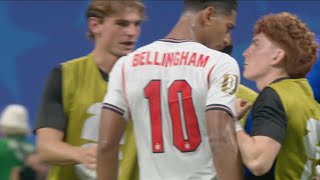 Jude Bellingham slapped Valentin Barco after match, England vs Argentina Semi Final FIFA World Cup 