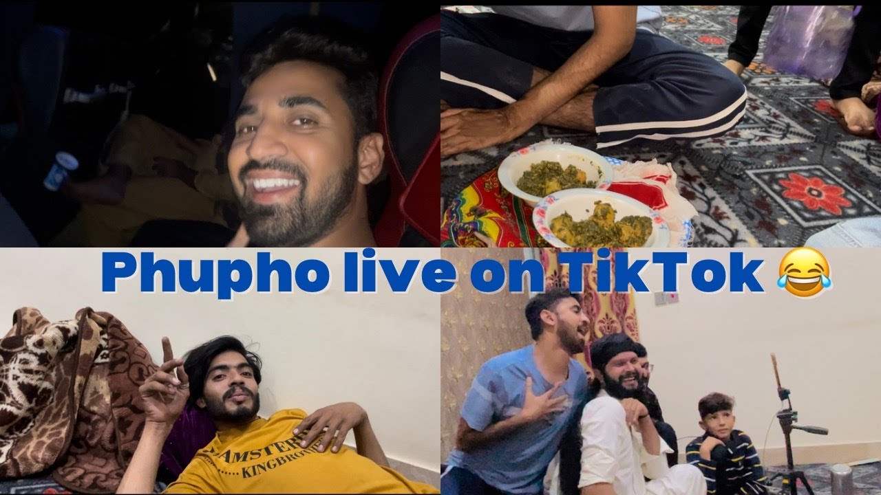 My new mini Vlog Phupho live broad on TikTok - YouTube