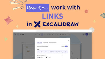 💡 How to work with LINKS in Excalidraw 👀 | TUTORIAL #18