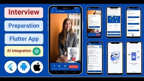 🔥 AI-Powered Job Interview Prep App UI Kit | Flutter Template | Now on Codecanyon! 🚀