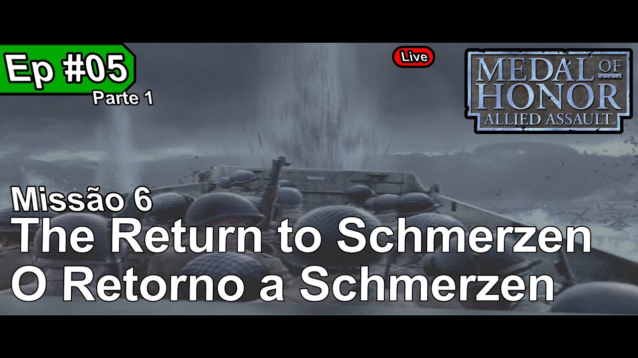 Medal of Honor Allied Assault Ep#05 Parte 1 - Missão 6 - Return to ...