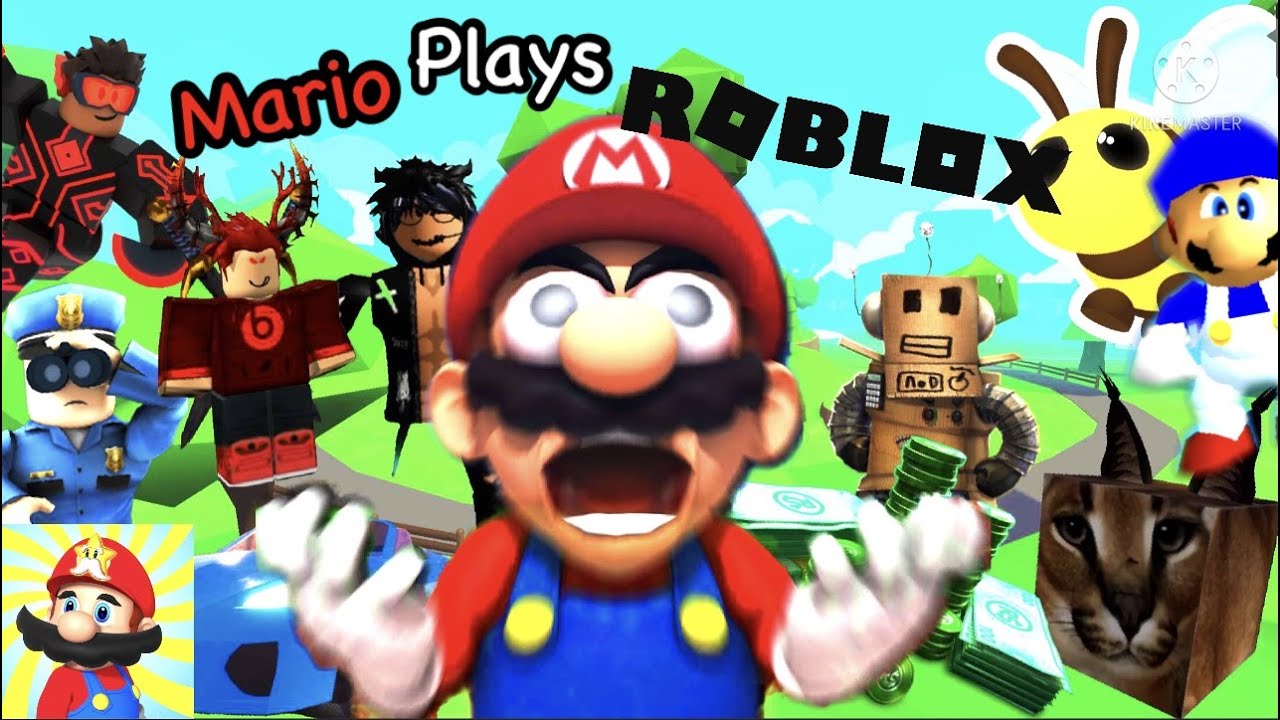 SMS: Mario Plays Roblox! - YouTube