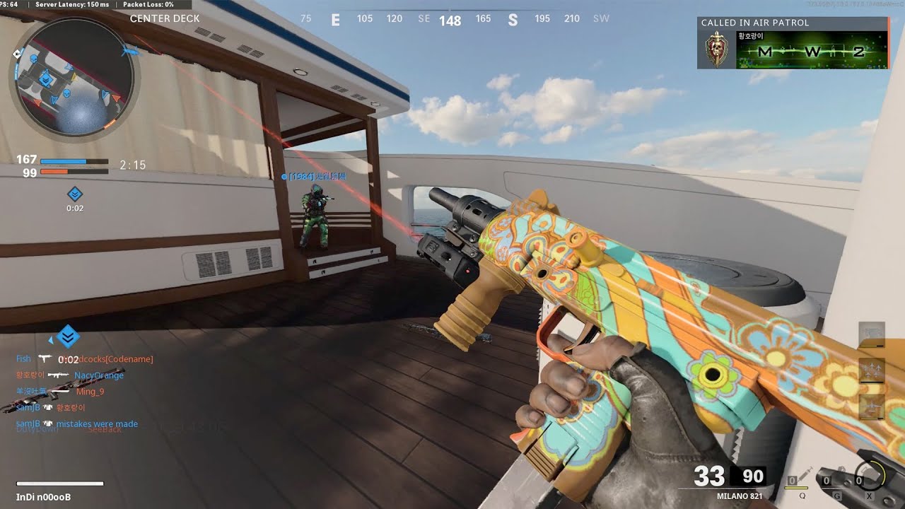 MILANO 821 NEW SKIN | FLOWER POWER | Call Of Duty: Black Ops Cold War | No Commentary |