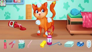 Cute Cat Care : Pet Doctor Care games for kids screenshot 4