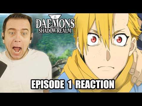THIS COULD BE ANIME OF THE YEAR! | Daemons Of The Shadow Realm Episode 1 REACTION