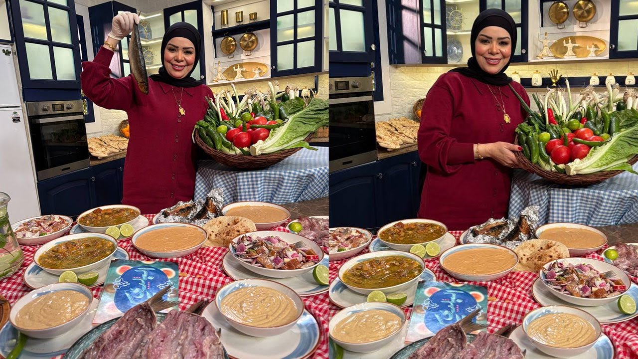 البلدي يوكل مع الشيف نونا | سلطة الرنجة بالمايونيز - رنجة بصوص المانجو - رنجة مشوية - صوص الطحينة