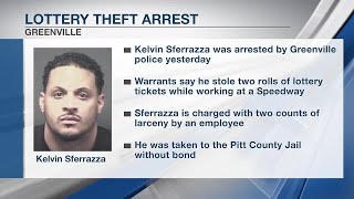 9AM: Greenville gas station employee accused of stealing rolls of lottery tickets