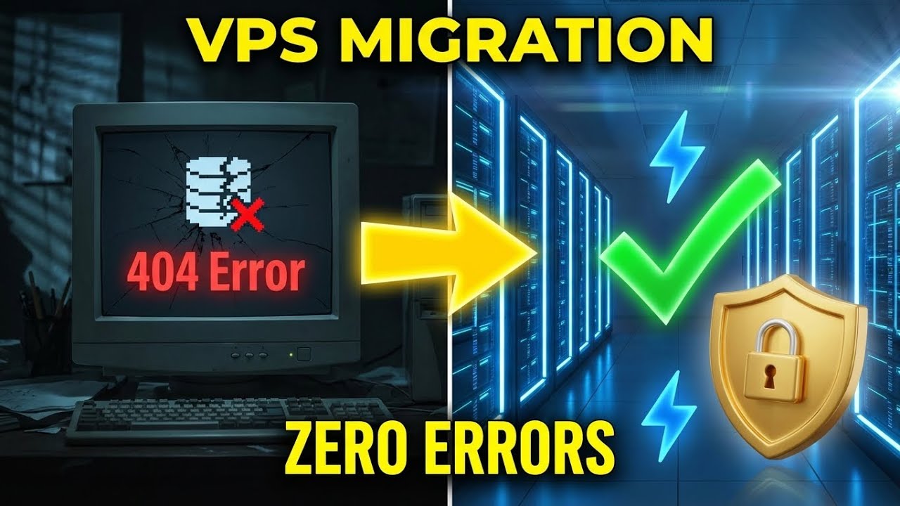 Complete VPS Migration Tutorial Including Child Nameservers and Database Integration | Hestia CP