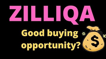 ZILLIQA bounce play coming?  ZIL good buying opportunity?