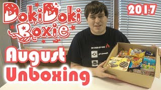 Deka DokiDoki Boxie Unboxing - August 2017 (Japanese Candy)