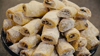 Starinske Posne Rolnice Sa Orasima I Pekmezom Vegan Walnut Cookies