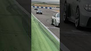 Subaru chasing Porsches 🤓 New Pezael Track! Субарь в погоне за Поршами на обновленном треке Пэцаэль.