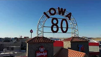 WORLD LARGEST TRUCK STOP-IOWA 80 BY DJI MAVIC 2 PRO