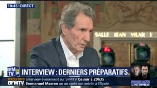 EN DIRECT. Suivez en direct l'interview d'Emmanuel Macron sur BFMTV