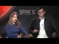Asa Butterfield & Britt Robertson The Space Between Us Exclusive Interview