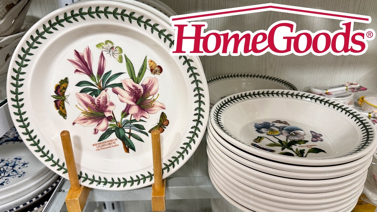 🪻 HOMEGOODS NEW FINDS 💝 PORTMEIRION & LENOX TABLEWARE | EASTER DECOR, TEXTILES & GIFT IDEAS