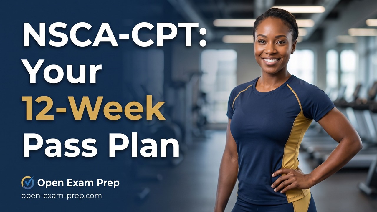 健康・医学 NSCA-CPT How to Pass the NSCA-CPT Exam: A 12-Week Study Plan (2026) - YouTube