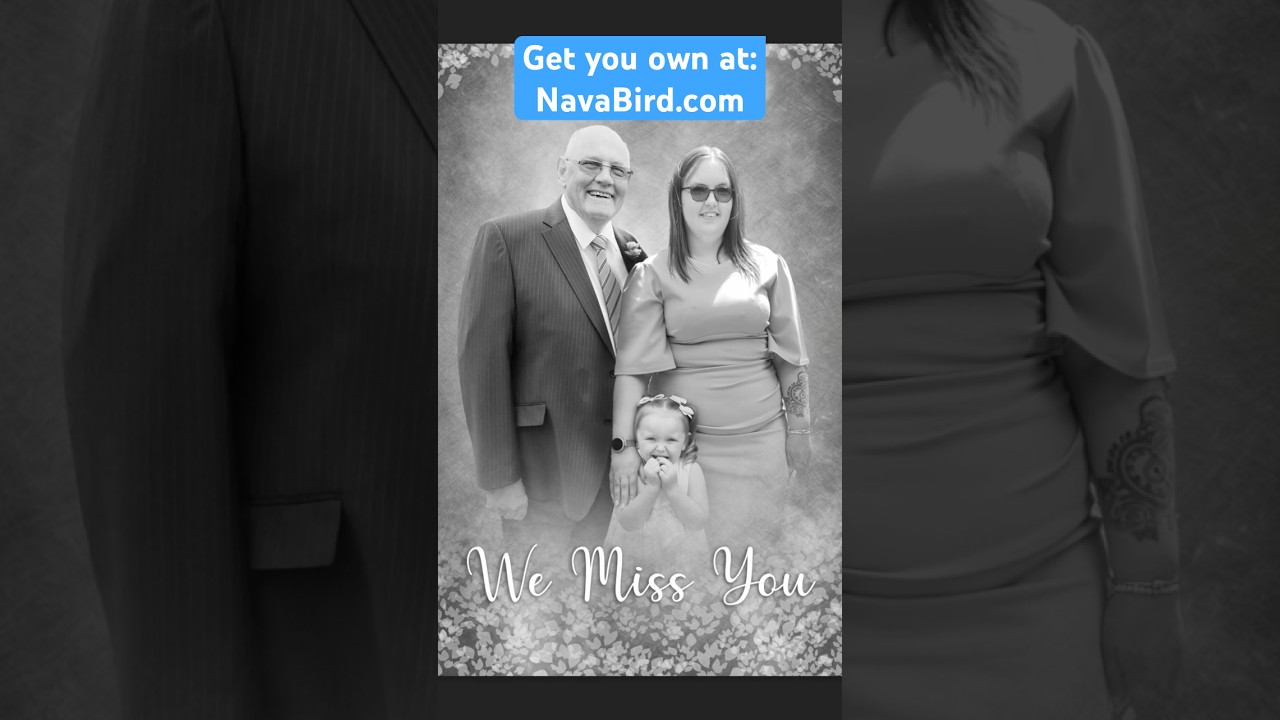 Heal grief with merged photos❤️ 